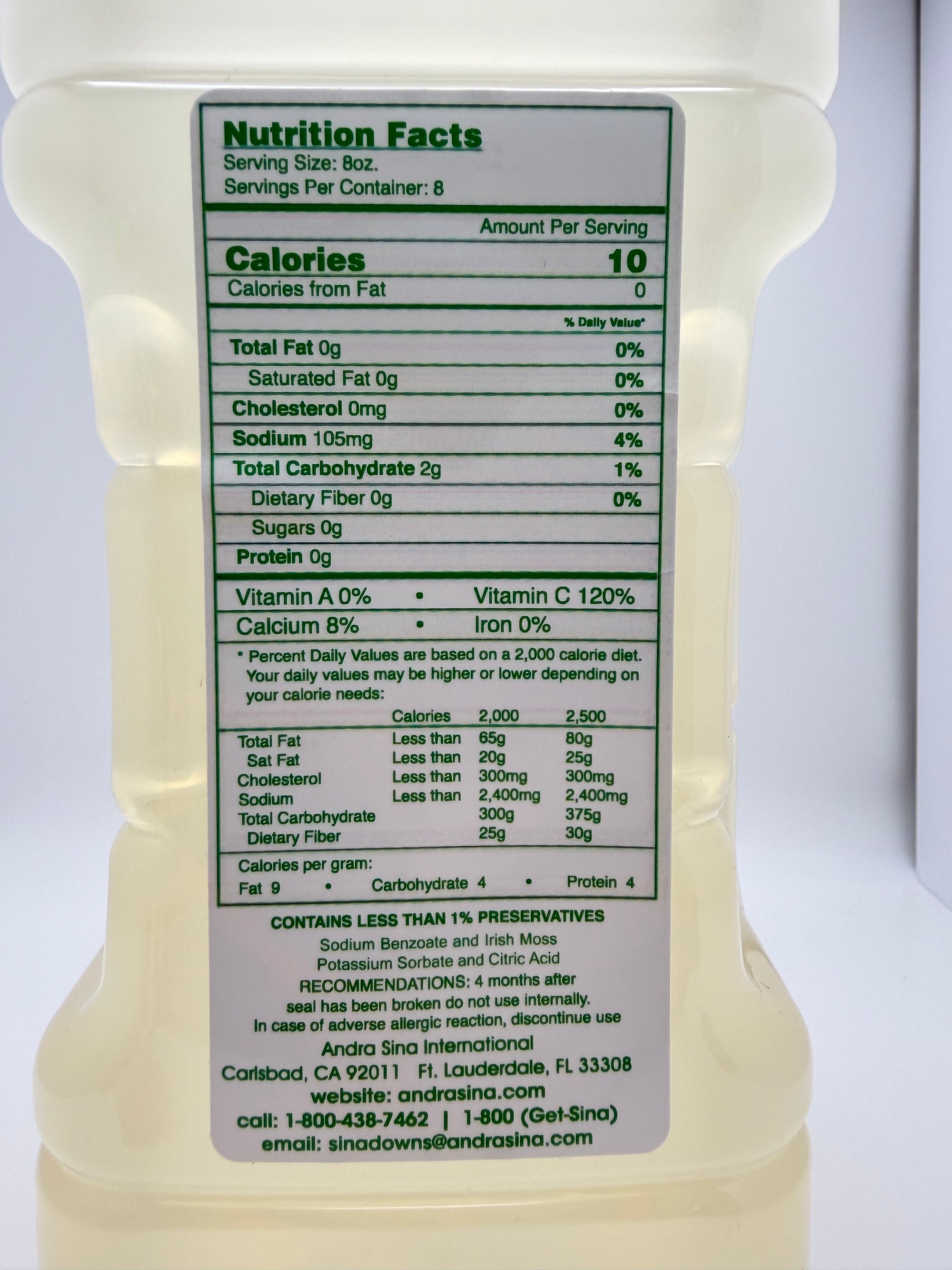 GEL-Emerald Aloe with Irish Sea Moss 64 oz.