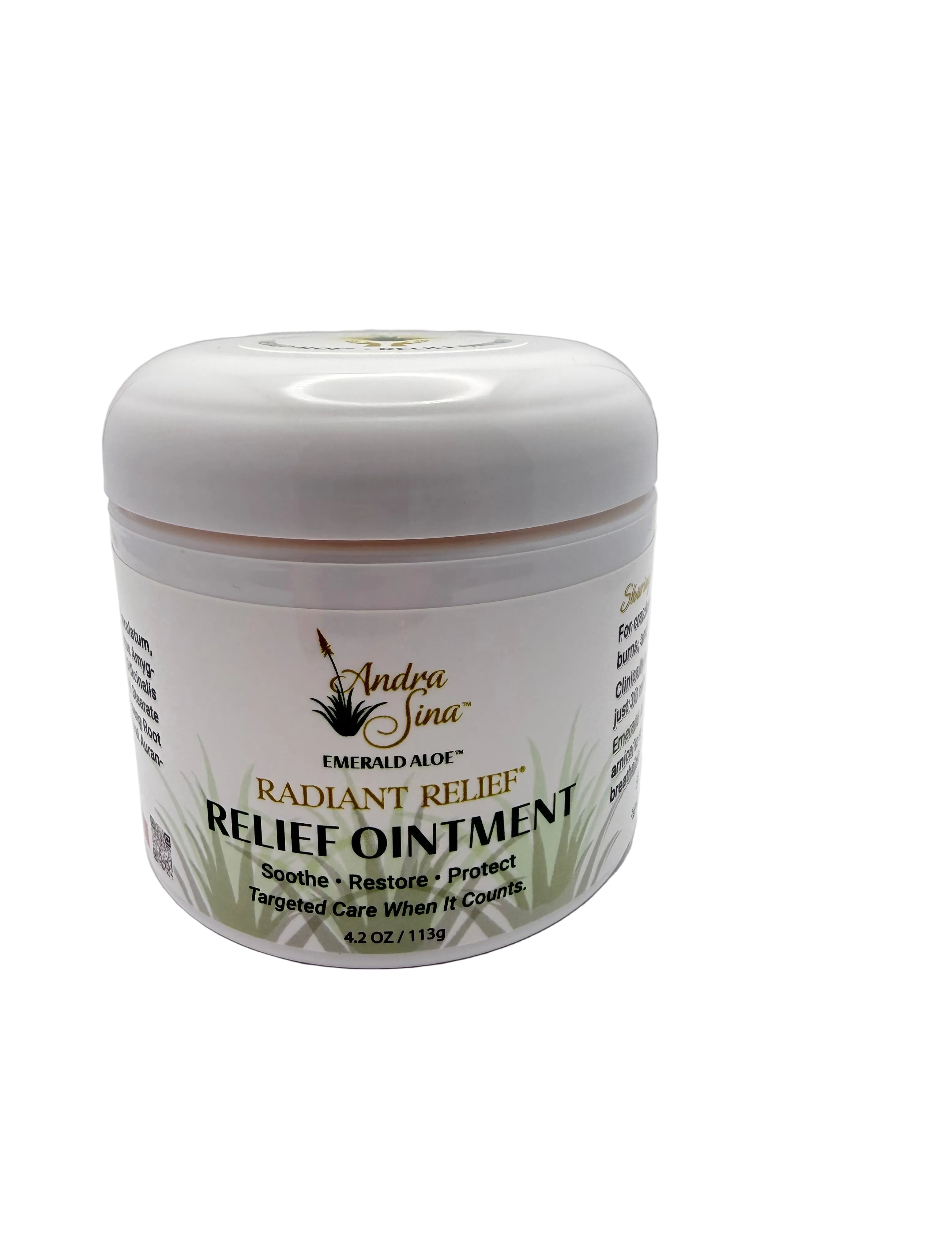 Relief Ointment-Radiation & Chemo Skin Support - Andra Sina Skincare